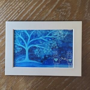 Matted Photo Print of "Running on Time" by Butterfly Rising Designs